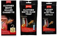 Image of Rentokil Clothes Moth Killer Hanging Cassette Units, Glue Trap, Trap refills