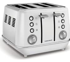 Image of Morphy Richards Evoke White 4 Slice Toaster 240113 GRADED