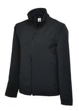 Image of Uneek Mens Classic Full Zip Soft Shell Jacket | Waterproof | Various Colours