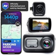 Image of Nextbase 522GW 2K Dash Cam with Rear View Camera Bundle - 1440p/30fps Recording