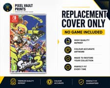 Image of Splatoon 3 Switch Replacement Cover Case & Inlay NO GAME Nintendo