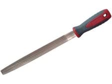 Image of Faithfull Handled Half-Round Second Cut Engineers File 250Mm (10In) FAIFIHRSC10