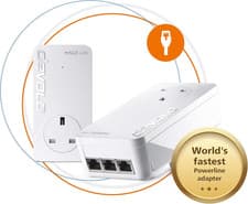 Image of Devolo Magic 2-2400 Lan Triple Starter Kit: (Up to 2400 Mbps for Your Powerline 