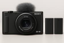 Image of Sony ZV-1F Compact Vlogging Camera Black