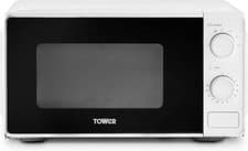 Image of Tower Microwave White 20L 800W 5 Power Levels Defrost Function T24044WHT