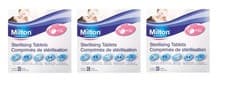 Image of 3 x 28 Milton Sterilising Tablets Maximum Protection Sterilising 84 Tablets