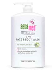 Image of Sebamed Olive Face & Body Wash Pack of 1L