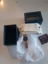 Image of Ladies Accurist black Dial Watch 8345