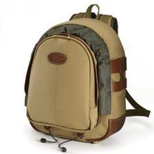 Image of Billingham 25 Rucksack - Khaki Canvas / Tan Leather