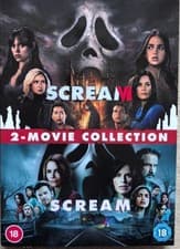 Image of SCREAM 5 V + SCREAM 6 VI 2 MOVIE COLLECTION BRAND NEW SEALED GENUINE UK DVD