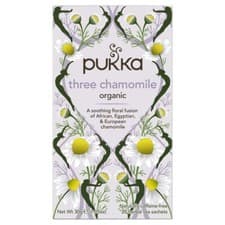 Image of Pukka Tea Three Chamomile 20 Teabags