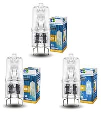 Image of G9 Halogen Light Bulbs 25W 40W 75W G9 Capsule Bulbs 240v Various Pack Sizes