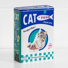 Image of Retro Dog Treat Biscuit 3L Metal Storage Tin Kitchen Pet Food Container Canister