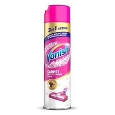 Image of Vanish Gold Carpet Cleaner Foam Stain Remover 600ml Eliminates Dirt Pet Messes