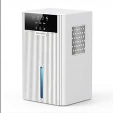 Image of 2.4L Dehumidifier for Bedroom Small Room Dehumidifier with 10 Colour Mood Light