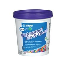 Image of Mapei Ready to use Waterproof Fix and Grout White