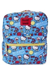 Image of Loungefly Sanrio Hello Kitty 50th Ann Classic All-Over-Print Nylon Backpack BNIP