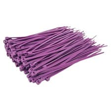 Image of NYLON PLASTIC CABLE TIES ZIP TIE WRAPS THIN SMALL LARGE LONG WIDE (ALL COLOURS)