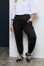 Image of Yours Curve Plus Size Cuffed Harem Joggers