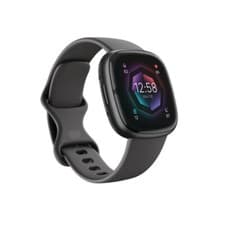 Image of Fitbit Sense 2 Advanced Health Fitness Smartwatch Shadow Grey/Graphite Aluminum