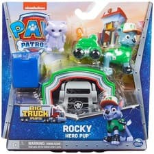 Image of Paw Patrol Big Truck Pups Rocky figure set NEW FREE P&P