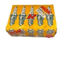 Image of NGK spark plug BPR6EY-11 Construction: V-grooved centre