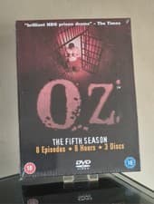 Image of Oz - Series 5 (DVD, 2008) Complete Fifth Season [3-Disc Set] New/Sealed