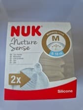Image of NUK First Choice+ Teats for Baby Bottles - M 6-18m