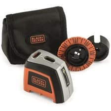 Image of Black & Decker Manual Laser Level Plus Storage Bag 360 Degrees Rotate - BDL120