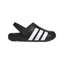 Image of Adidas Adilette Clog 2.0 Black White Removable Strap Breathable Comfort