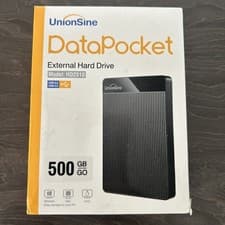Image of UnionSine DataPocket External Hard Drive 500GB HD2510 Black