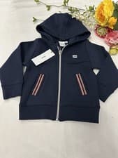 Image of BNWT Boys Hugo Boss Hoodie Jacket Age 2 Years RRP:£90