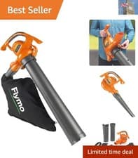 Image of PowerVac 3000 Powerful Leaf Blower, Vacuum & Mulcher - Quick Change Design