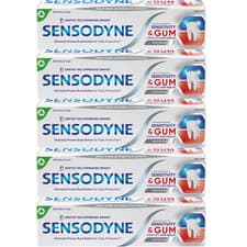 Image of Sensodyne Sensitivity & Gum Improve Gum Health Toothpaste 75ml (Pack Of 5)