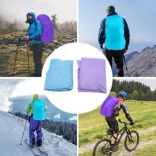 Image of ˜2pcs Backpack Rain Cover 35L Backpack Rainproof Cover With 2pcs Zippered Sto