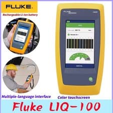 Image of Fluke Networks LIQ-100 Cable Network Tester+Network Tester 10GBASE-T via TCP/IP