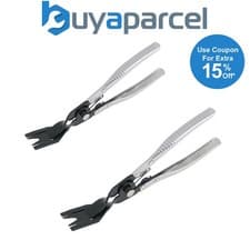 Image of Sealey RT004 Trim Clip Removal Pliers - Twin Pack - RT004