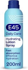 Image of E45 Daily Lotion Spray 200ml Moisturiser for Dry Sensitive Skin Fast Absorb