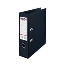 Image of Rexel Choices 75mm Lever Arch File Polypropylene A4 Black 2115501