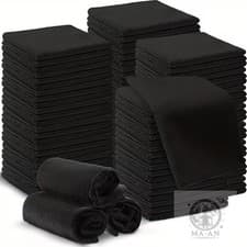 Image of Microfibre Cleaning Cloths 25cm Multi-Purpose Household & Car Packs 6-50