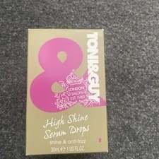 Image of Toni & Guy High Shine Serum Drops Shine & Anti Fizz 30ml