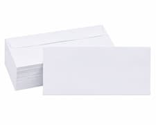 Image of DL PLAIN WHITE Self Seal Strong Envelopes 10 20 50 100 200250 500 1000 2000 5000