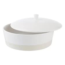 Image of Artisan Street White 26cm Shallow Lidded Dish