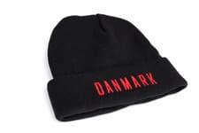 Image of Hummel Danmark Football Beanie Hat - Knit Winter Cap - One Size - Black