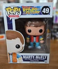 Image of Funko Pop! Movies Vinyl - Back to the Future - Marty McFly - #49 - New Rare UK