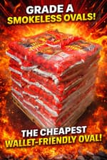 Image of 1 tonne Smokeless Coal - Cheapest APPROVED FUEL on eBay 50 x 20kg