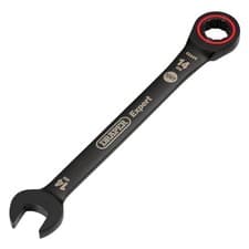 Image of Draper Expert HI-TORQ Metric Ratchet Combination Spanner, 14mm, Black