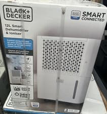 Image of Black+Decker 12L Smart Dehumidifier & Air Purifier 2.1L Water Tank BXEH60016GB