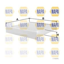 Image of Pollen Cabin Filter For Dacia Logan 1.2 Napa