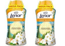 Image of Lenor In-wash Scent Boosters 570 g, Orange Blossom & Coastal Cypress, Pack of 2